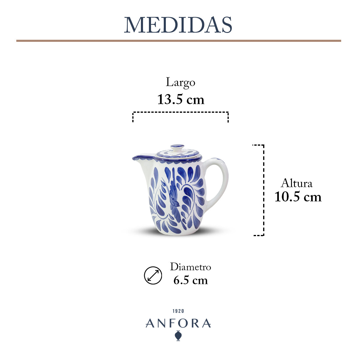 11.5 oz No. 4 Coffee Pot | Puebla