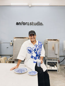 Anfora Studio 2023 | Vajilla 16 pz Alegría | Claudio Limón