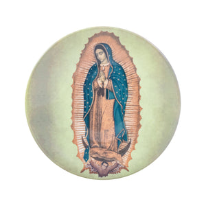 Plato Trinche 23 cm Chena Virgen de Guadalupe