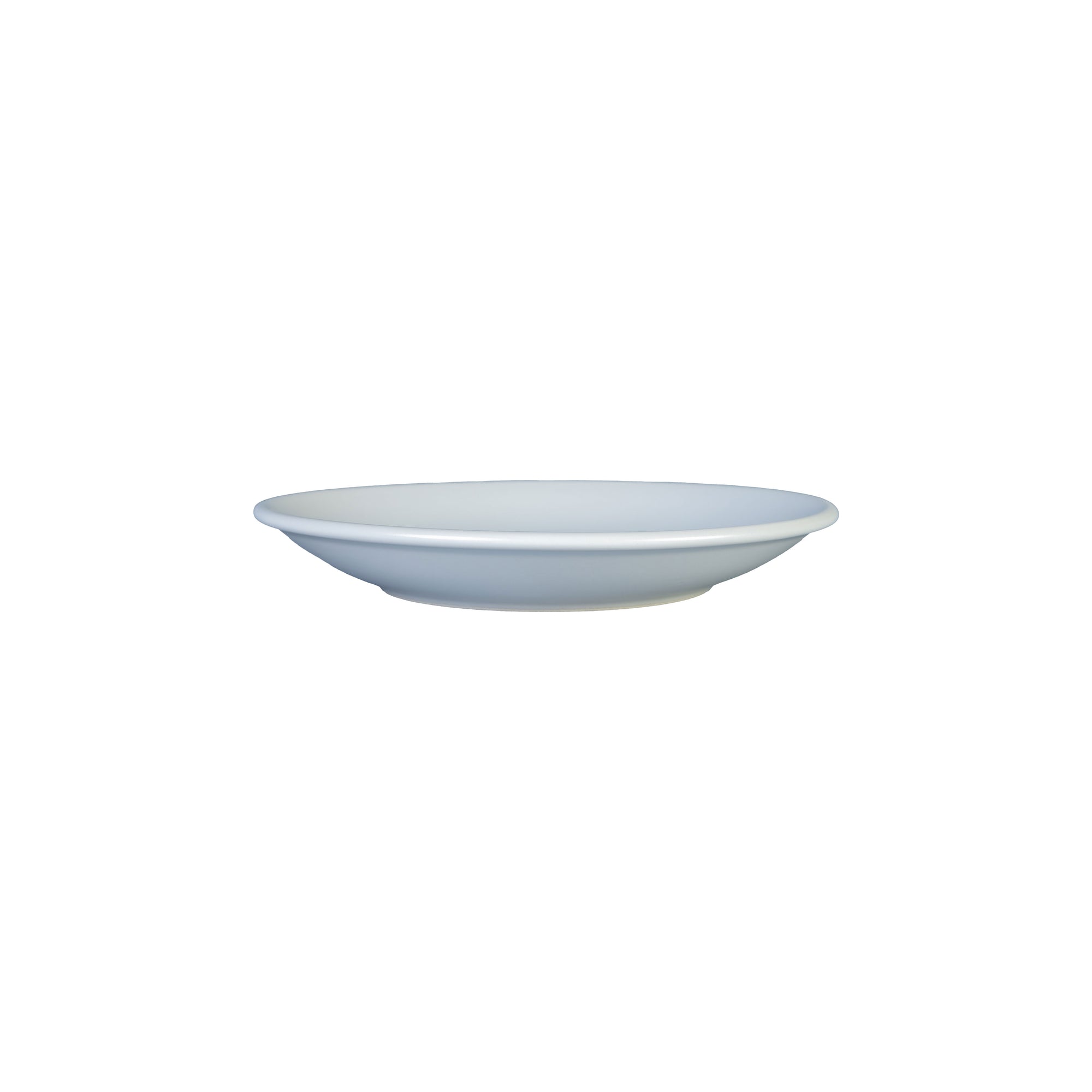 Plato Trinche 15 cm Sin Relieve Blanco Mate | Chena