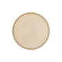 Plato Trinche Arena Mate/Blanco Mate 19 cm | Mediterráneo