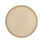 Plato Trinche Arena Mate/Blanco Mate 23 cm | Mediterráneo