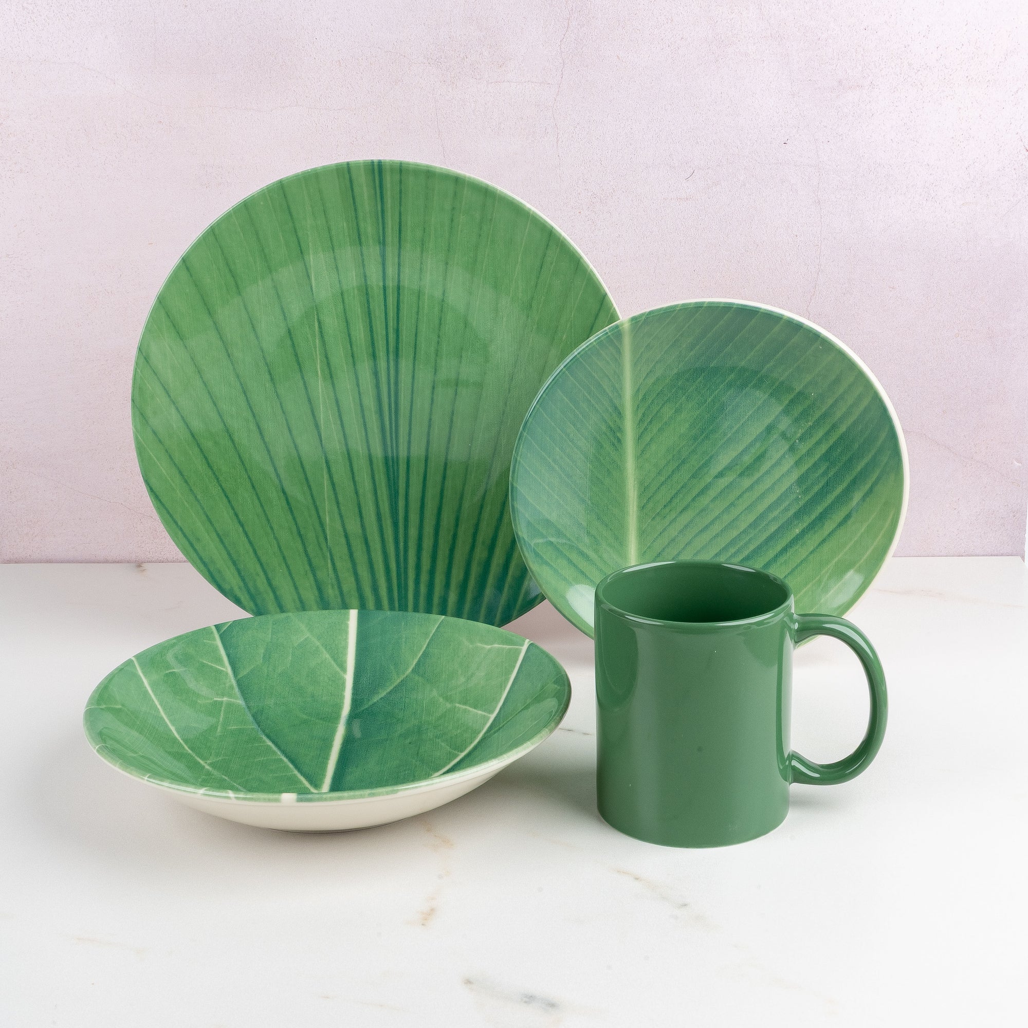 Porcelain Tableware 16 pieces | Sierra Natura