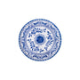 Plato Trinche Plana 15 cm Azul Cobalto | Talavera 2.0