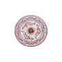 Plato Trinche Plana 15 cm Café | Talavera 2.0