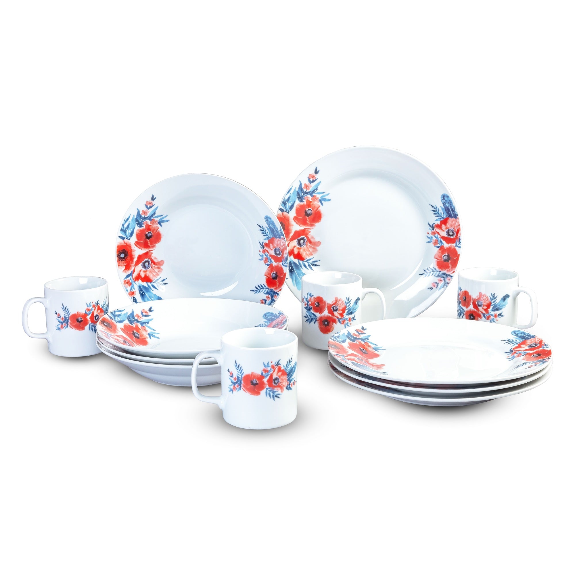 Porcelain Tableware 12 pieces | Eve