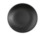 Plato Trinche 23 cm Sin Relieve Negro Mate | Chena