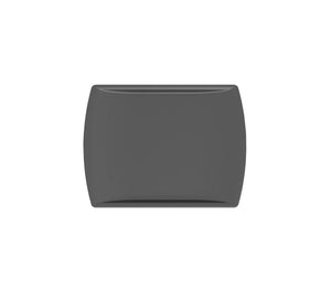 Caja de 6 piezas de  Charola #4 Negro Mate 20 x 15 cm | Sedona