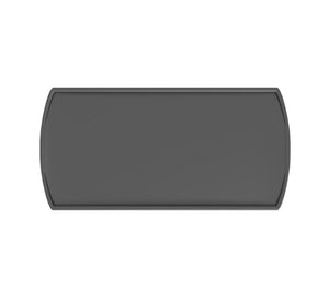 Caja de 6 piezas de Charola #6 Negro Mate 29 x 15 cm | Sedona