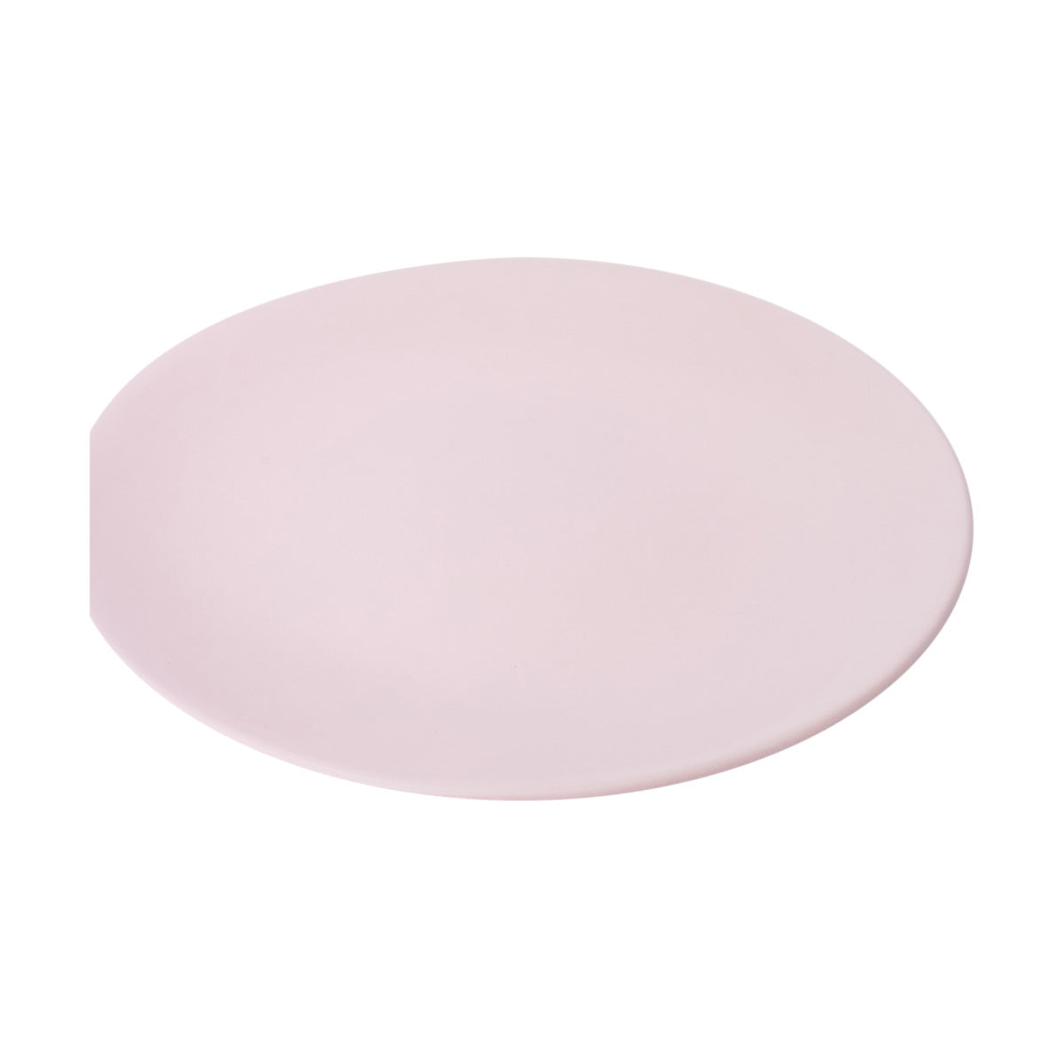 Plato Trinche 27 cm Chena Sin Relieve | Soft Pink Rosa Mate