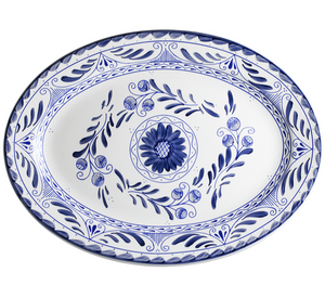 15” Oval Platter | Talavera Type